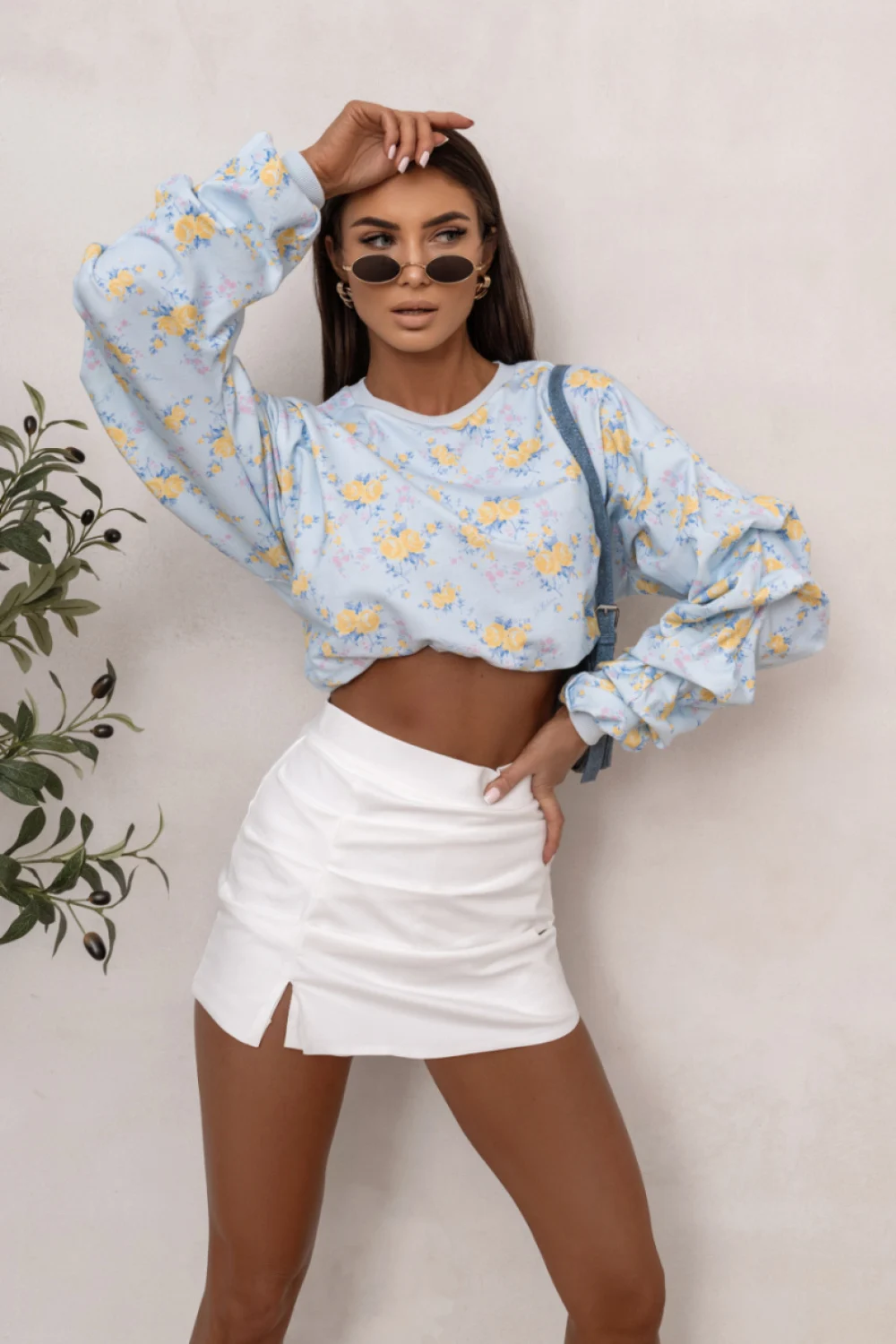 Sweatshirt bleu – Image 3