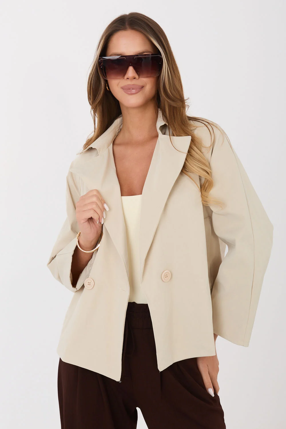 Manteau beige