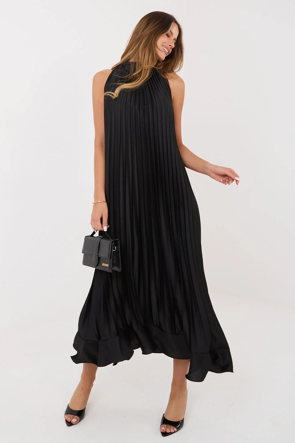Robe de cocktail noire – Image 4