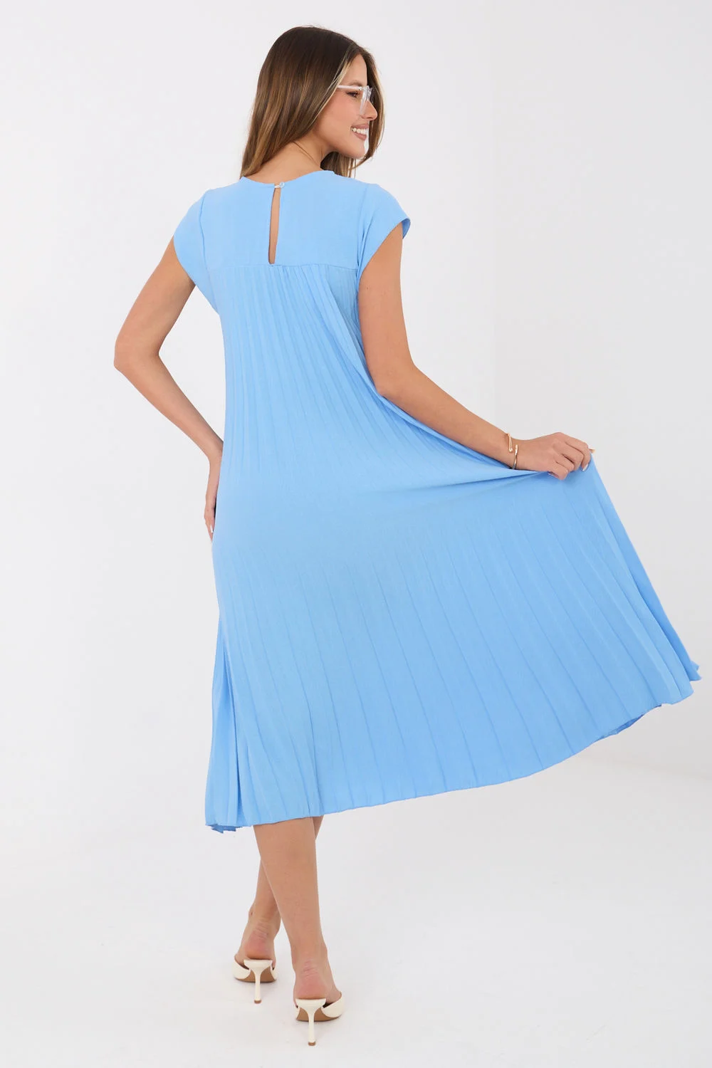 Robe de jour bleue – Image 3