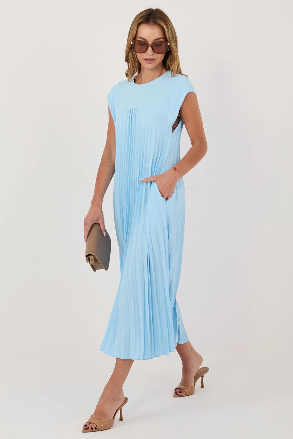 Robe de jour bleue – Image 2