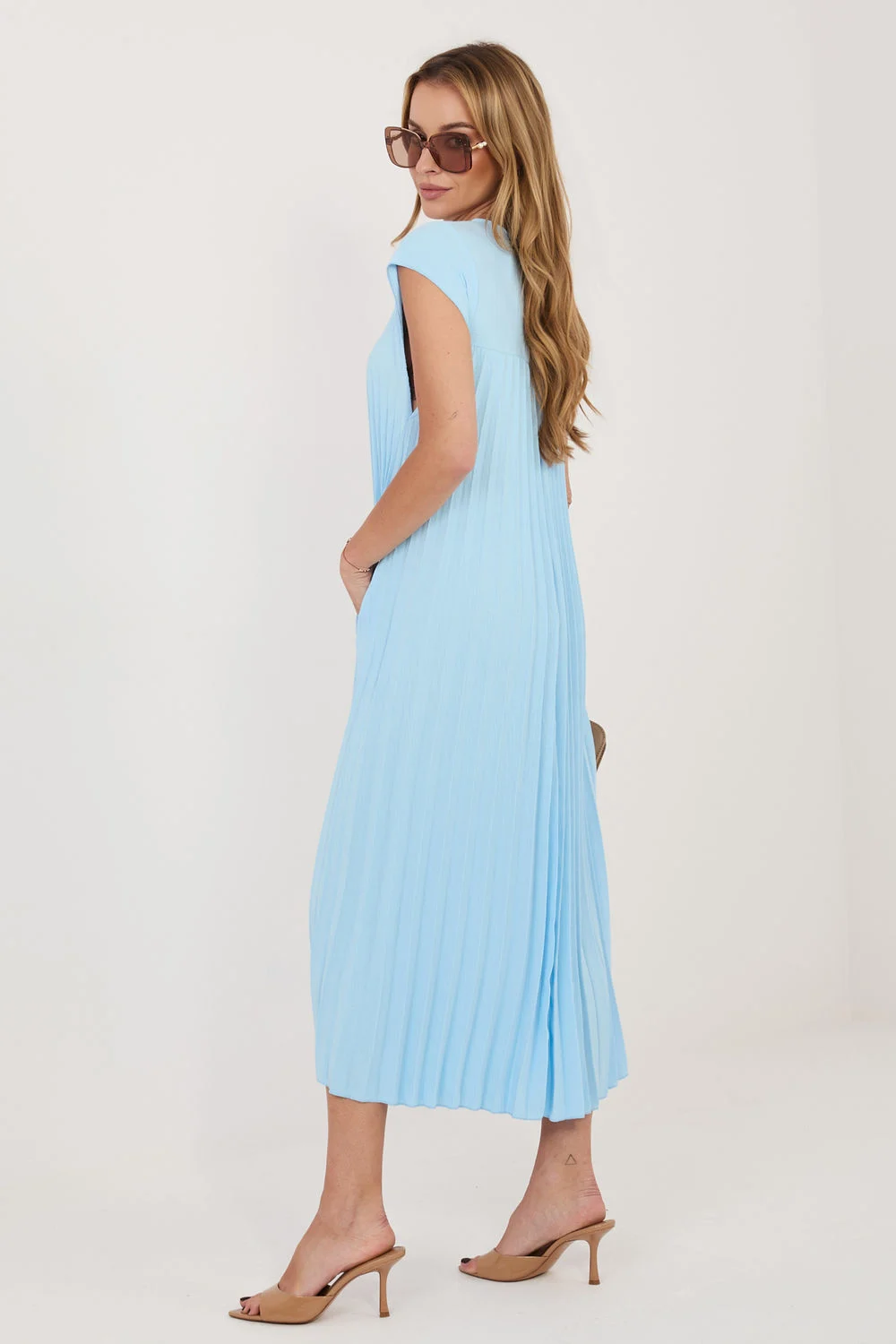 Robe de jour bleue – Image 3