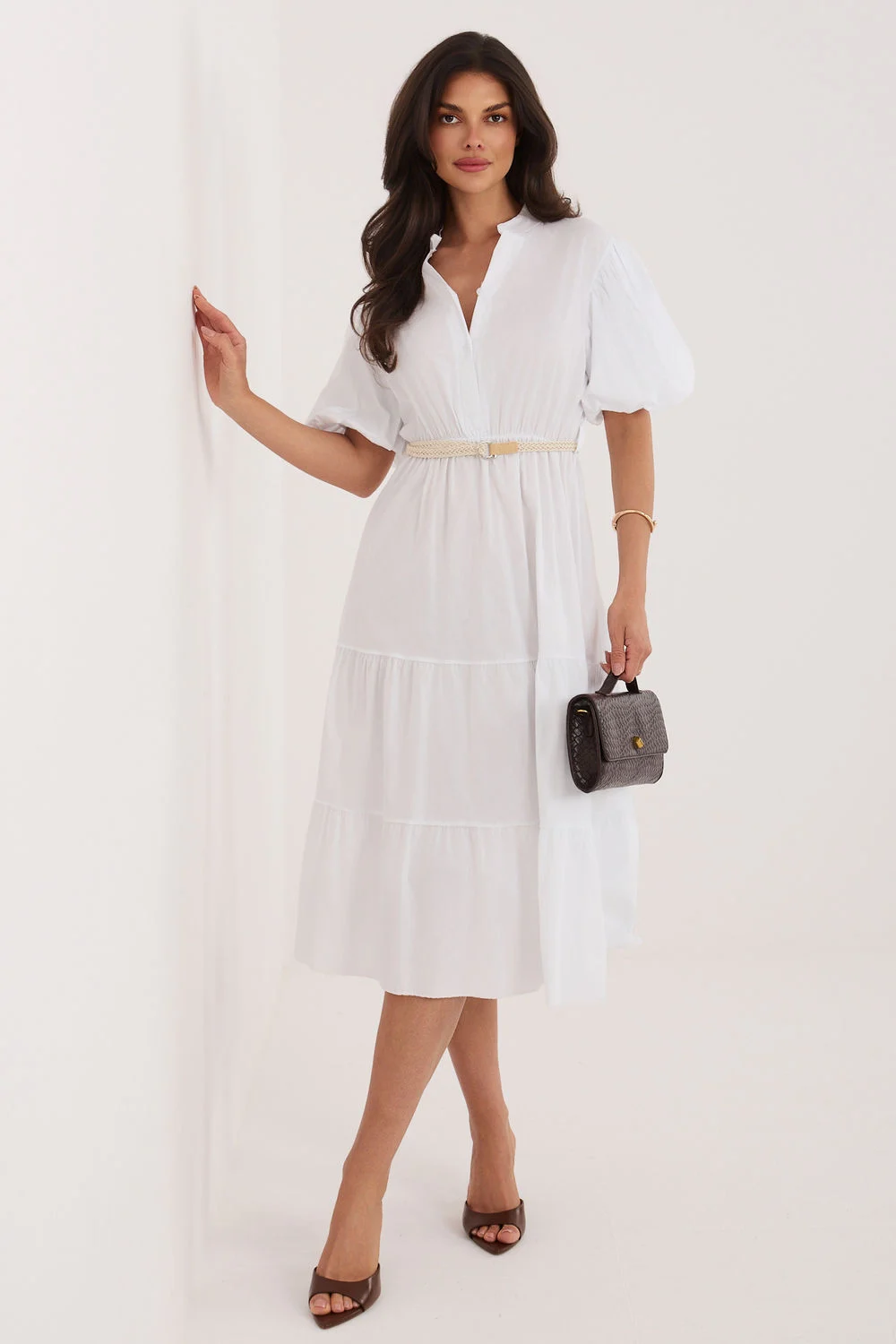 Robe de jour blanche