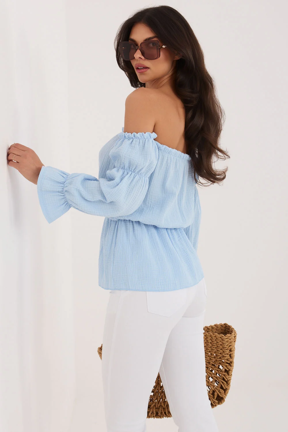 Chemisier bleu – Image 3