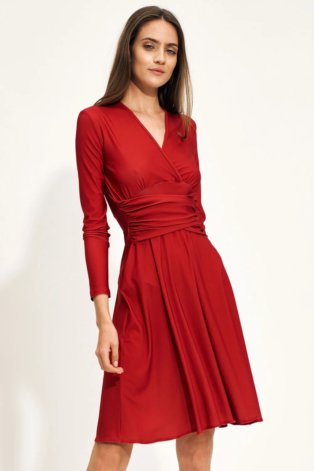 Robe de jour rouge
