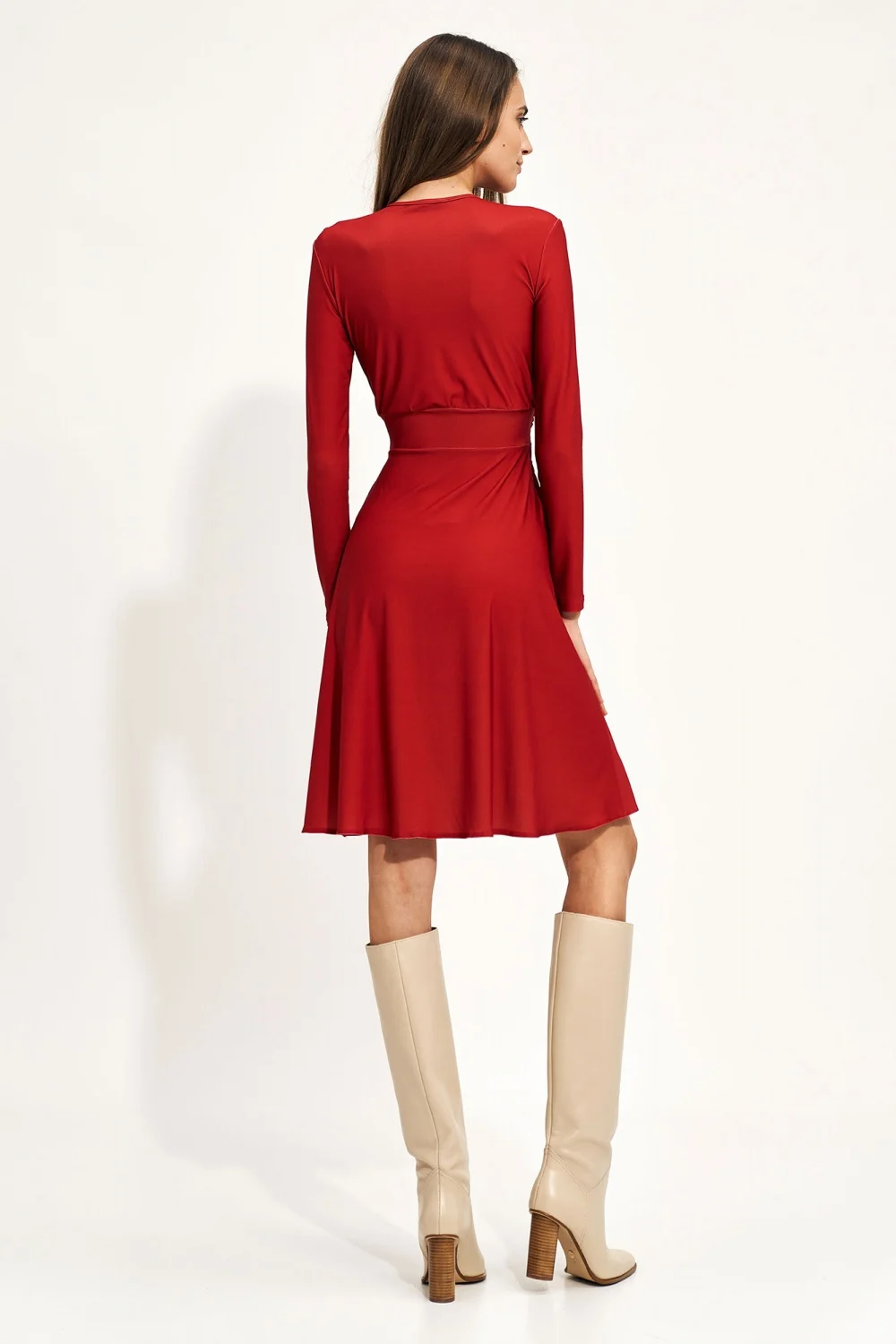 Robe de jour rouge – Image 3
