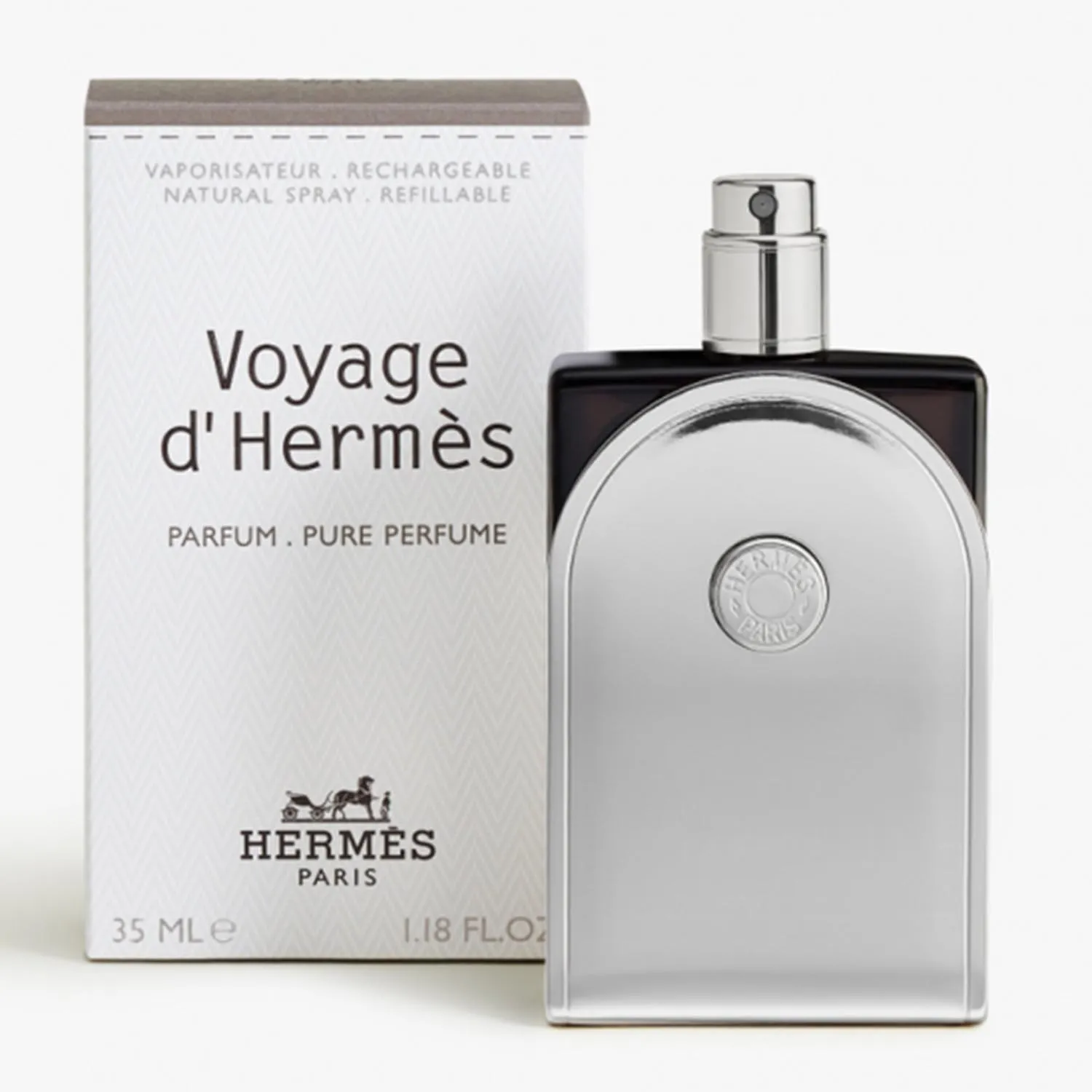 Voyage D'hermes Pure Parfum Flacon - rechargeable