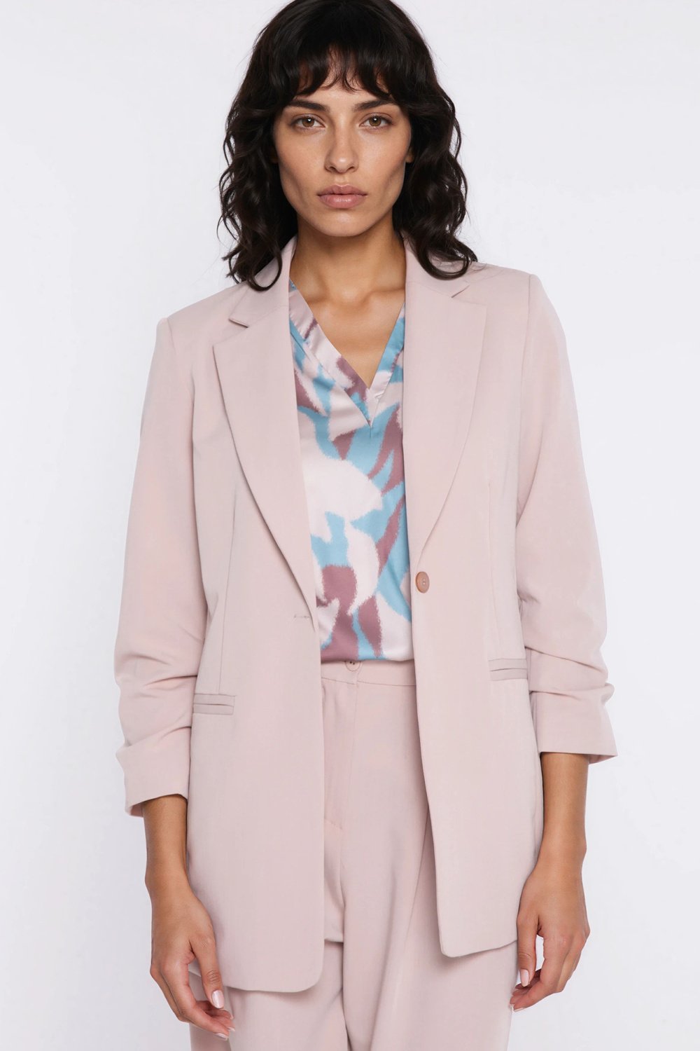 Image of Blazer femme beige