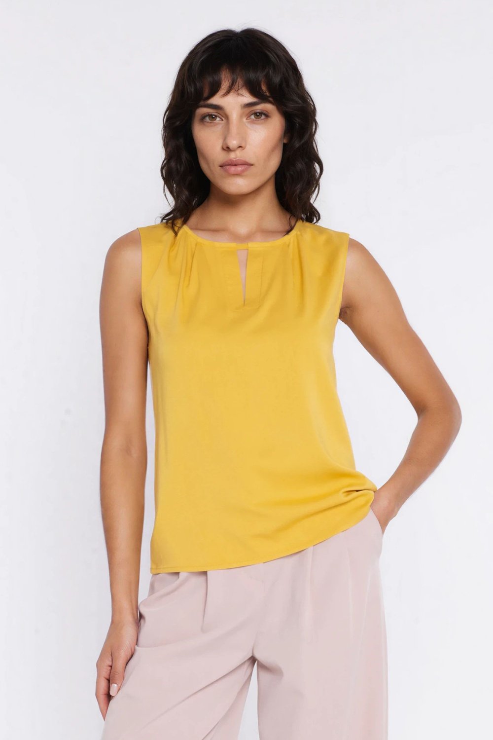 Image of Chemisier jaune