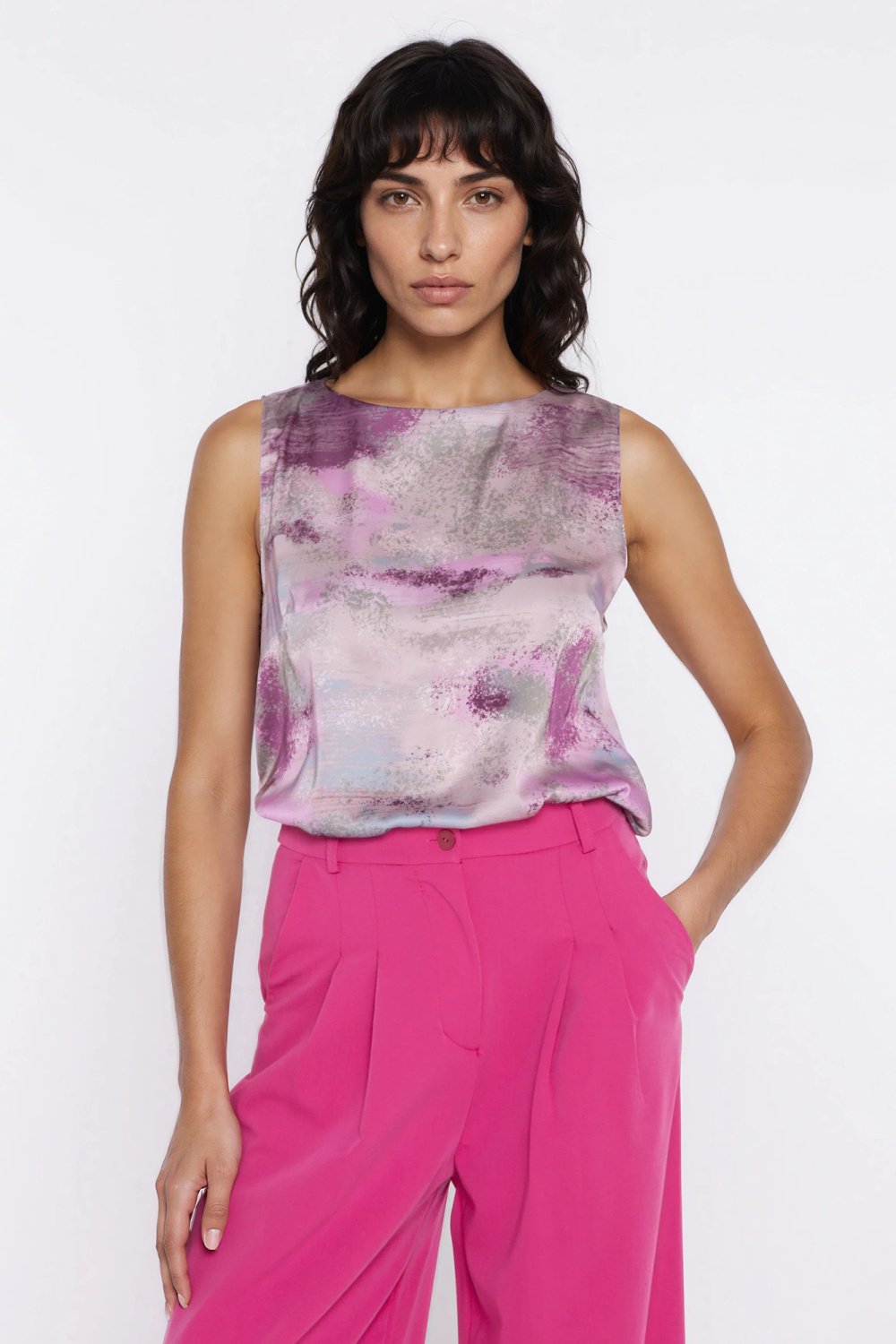 Image of Chemisier multicouleur