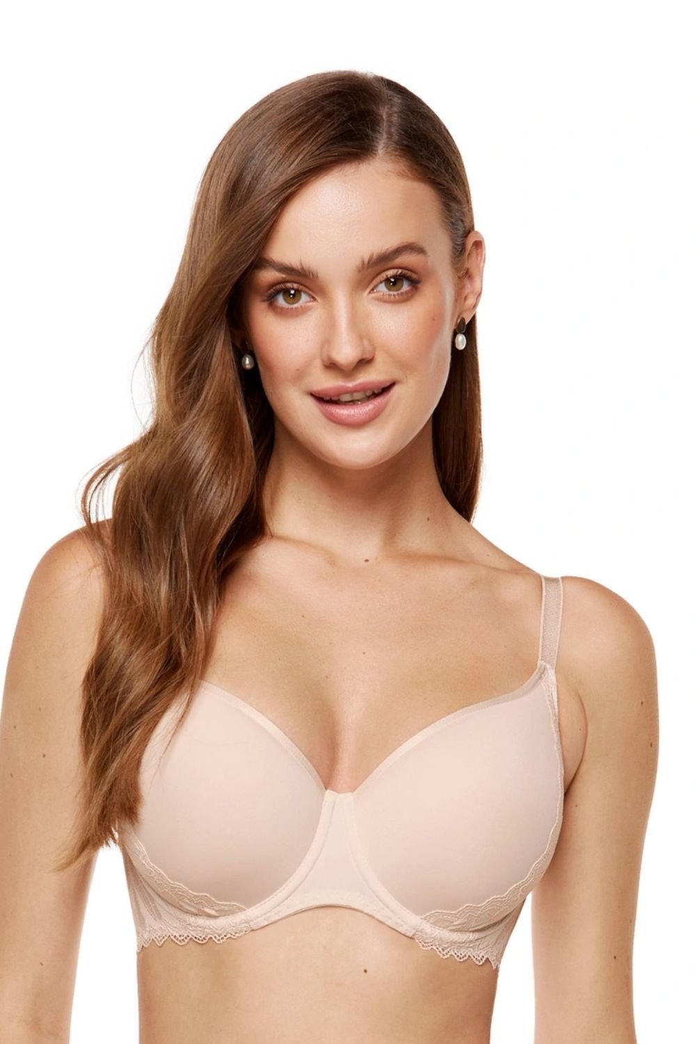 Image of Soutien-gorge rembourré beige