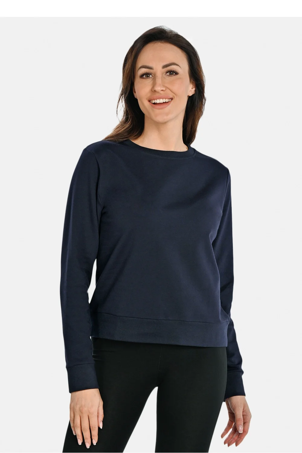 Sweatshirt bleu