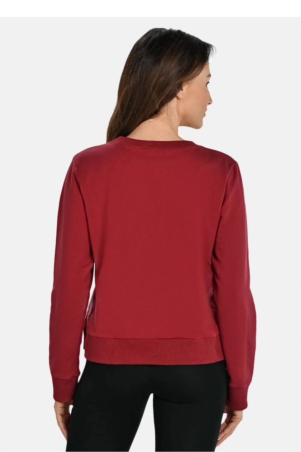 Sweatshirt rouge – Image 2