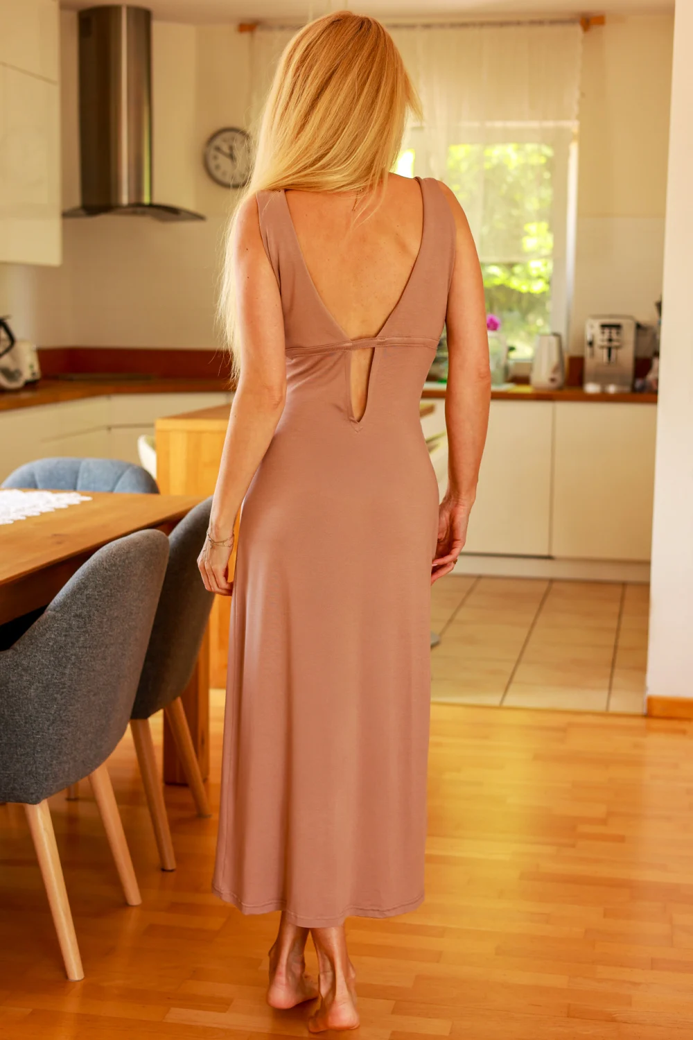 Robe de jour brune – Image 3