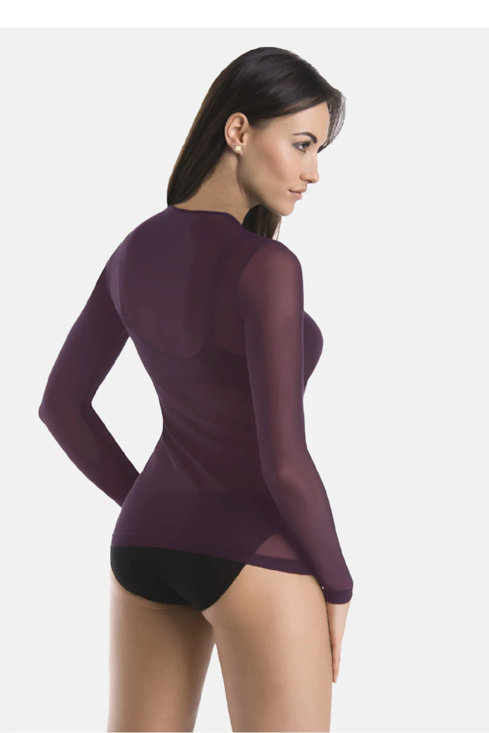 Chemisier violet – Image 2