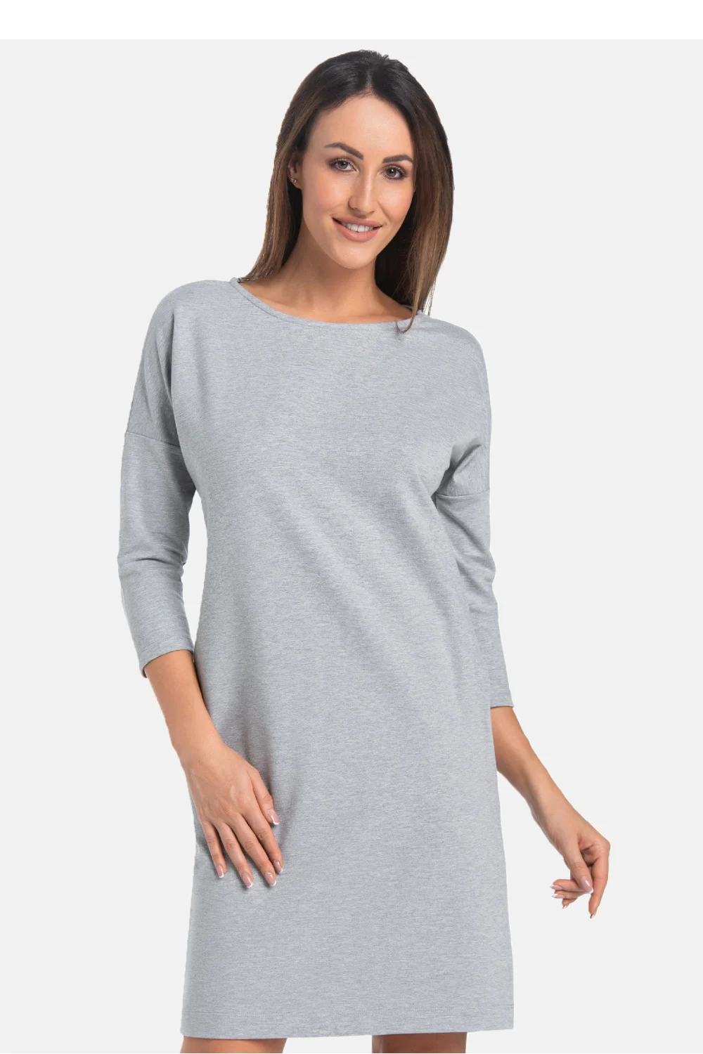 Robe de jour grise