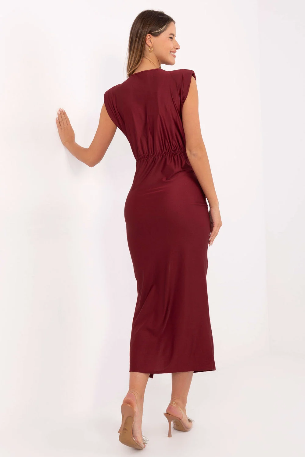 Robe de soirée rouge – Image 3