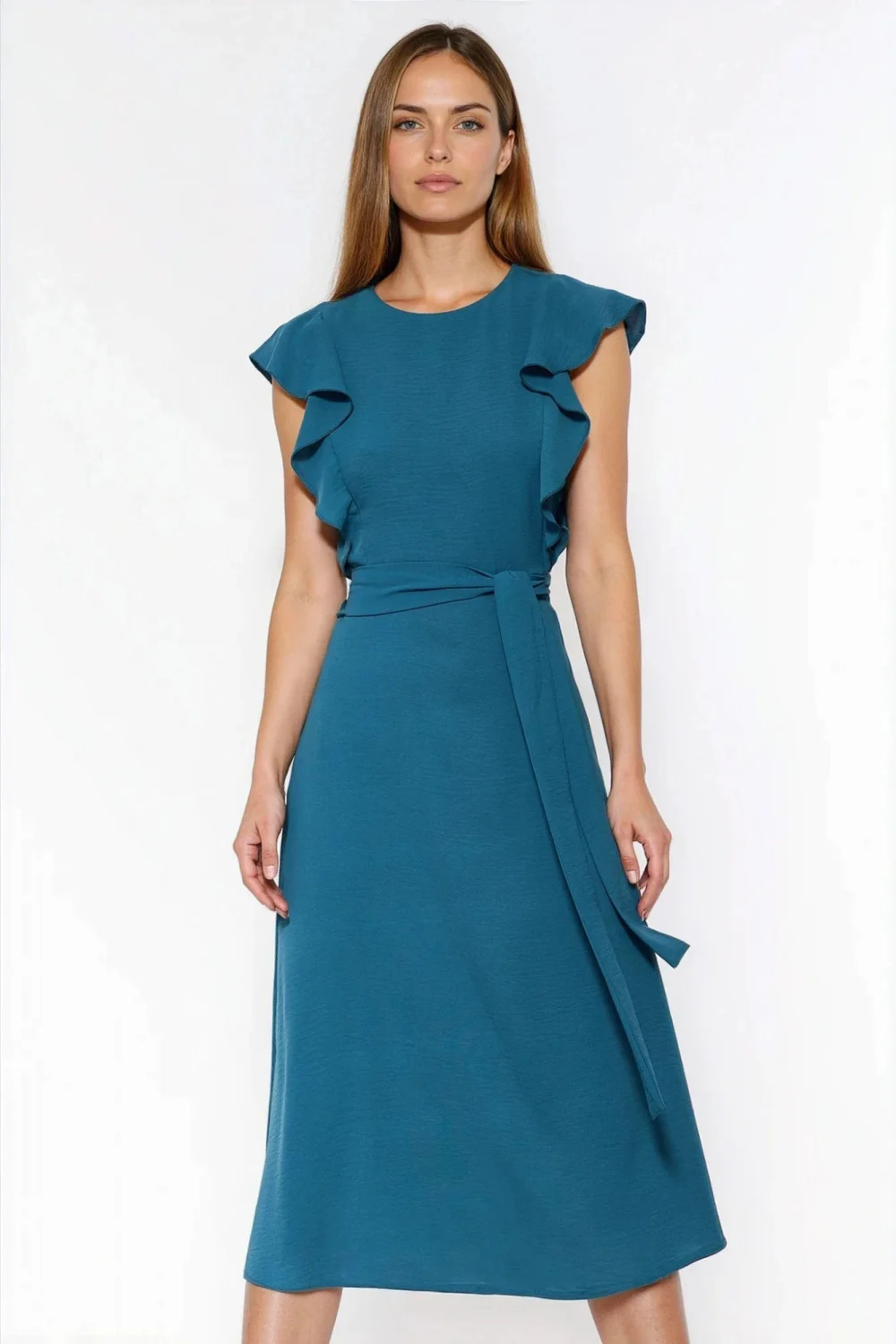 Robe de jour bleue