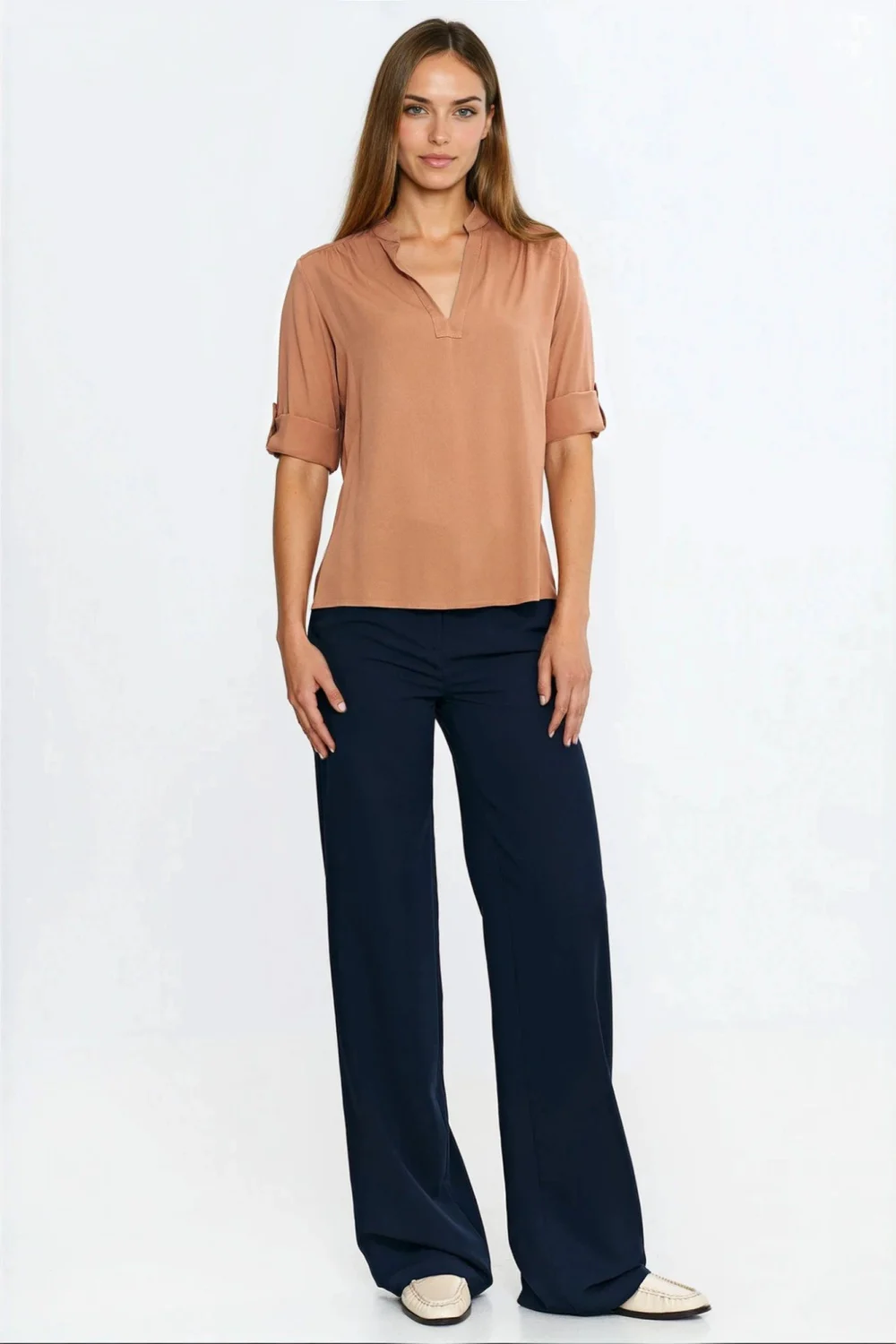 Chemisier brun – Image 2