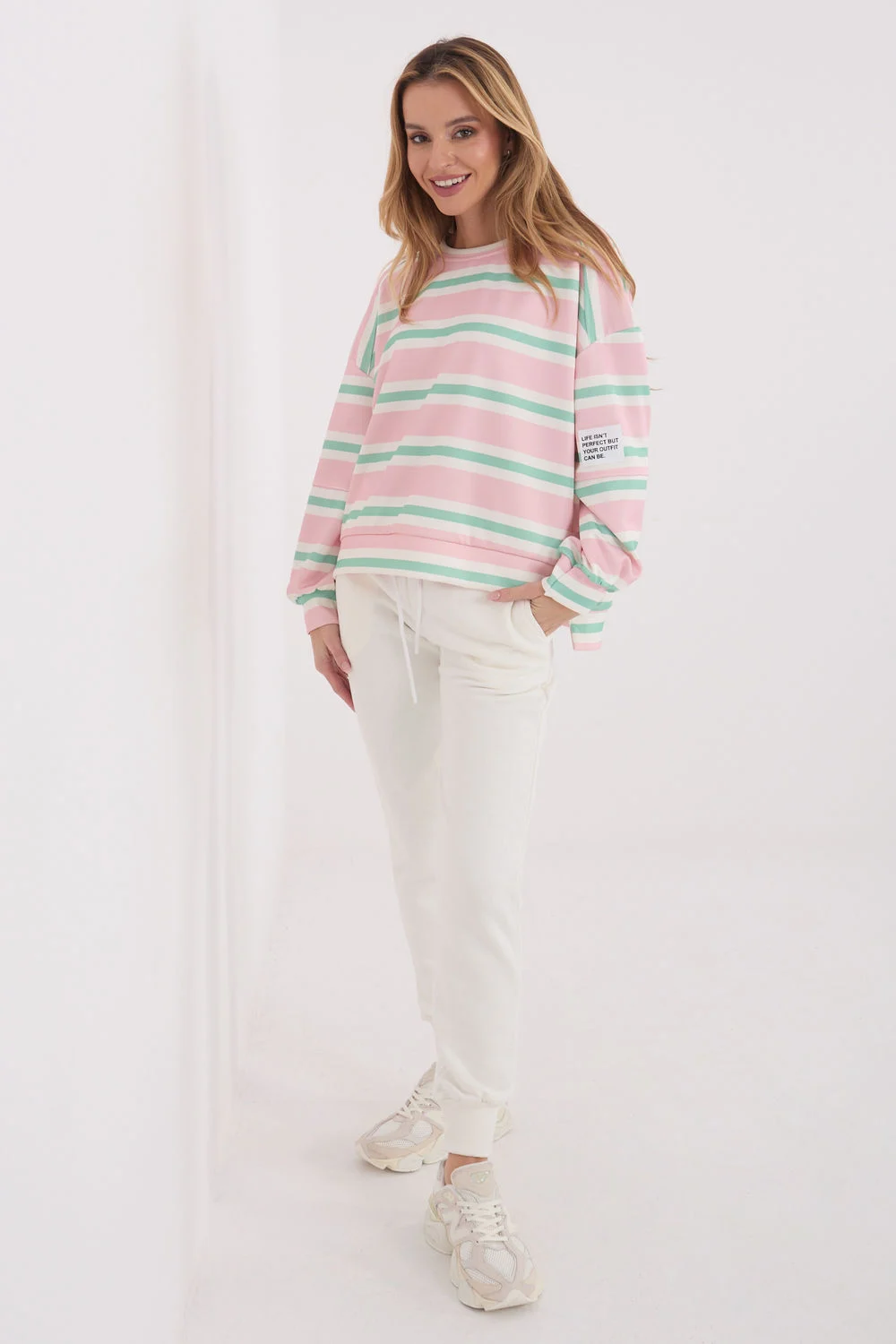 Sweatshirt rose – Image 2