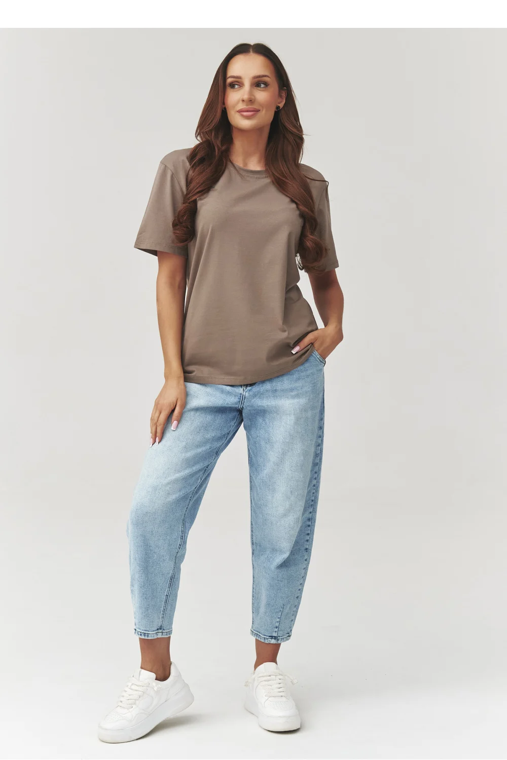 T-shirt brun – Image 2