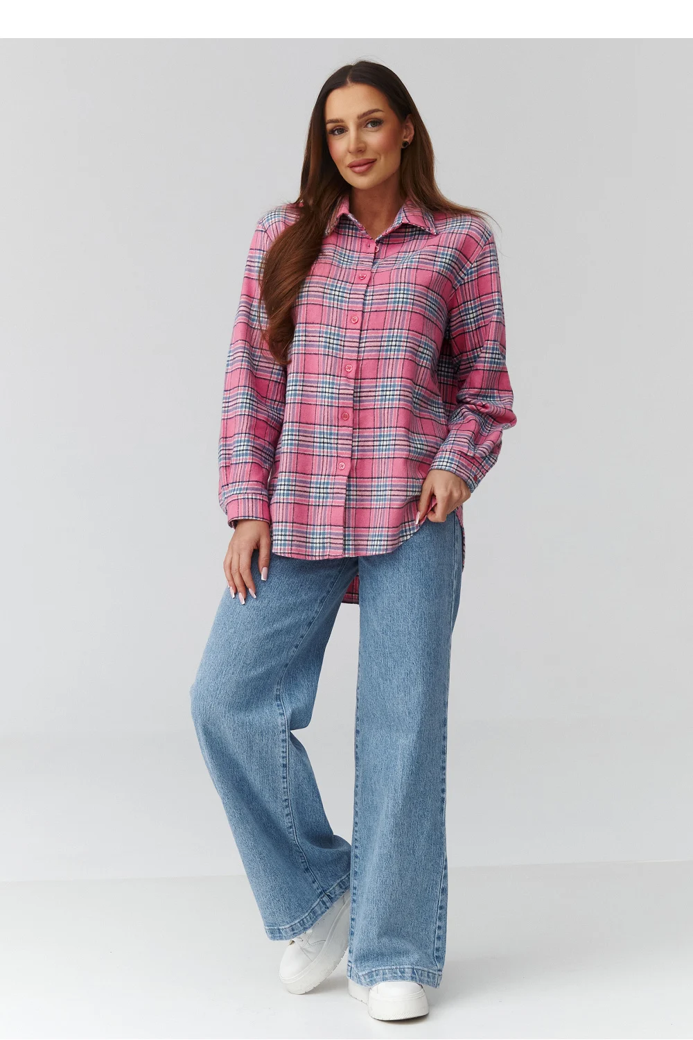 Chemise manche longue multicouleur – Image 2
