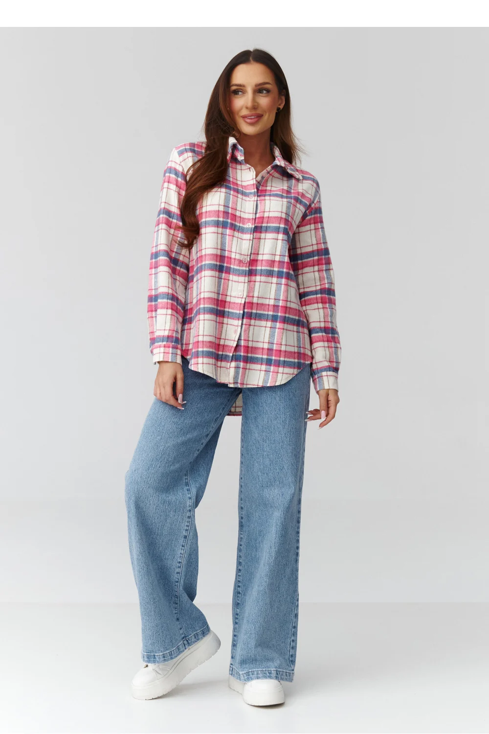 Chemise manche longue multicouleur – Image 2