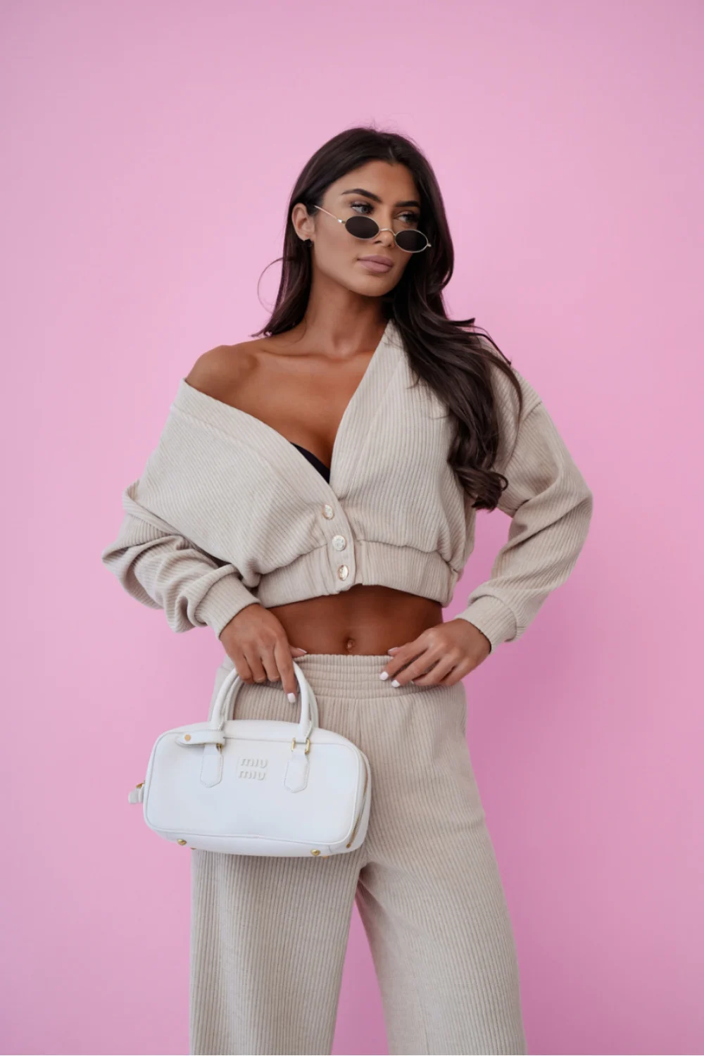 Ensemble beige