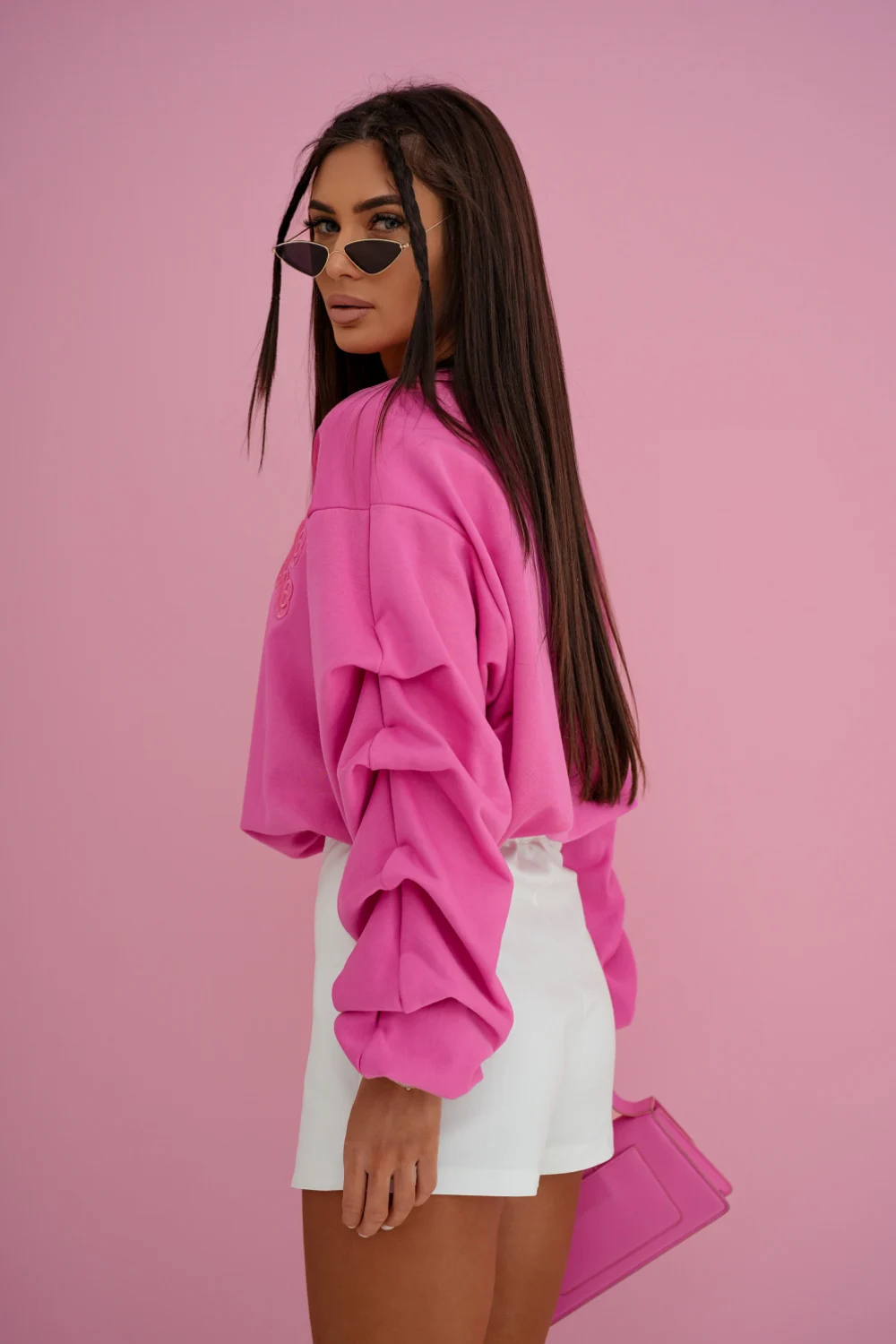 Sweatshirt rose – Image 3