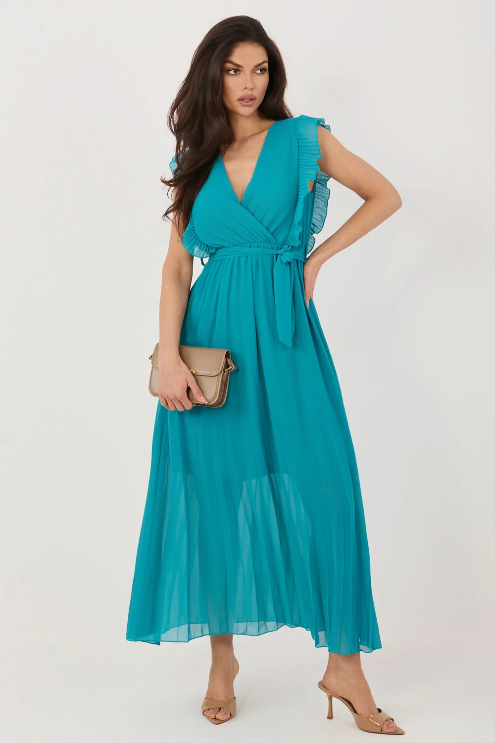 Robe de jour verte