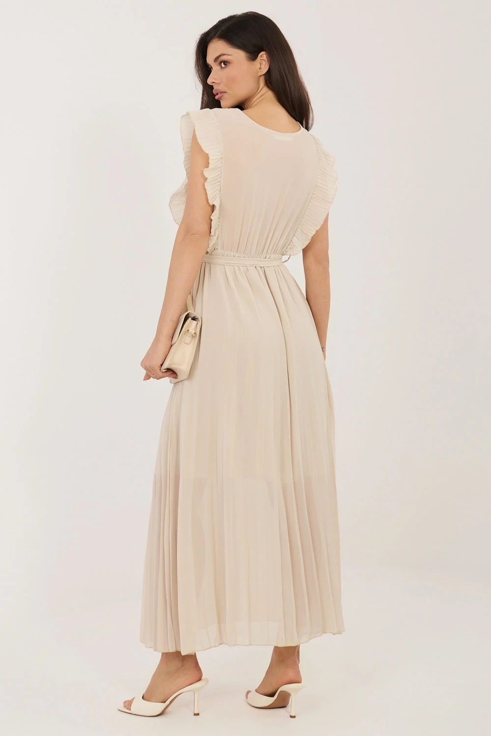 Robe de jour beige – Image 3