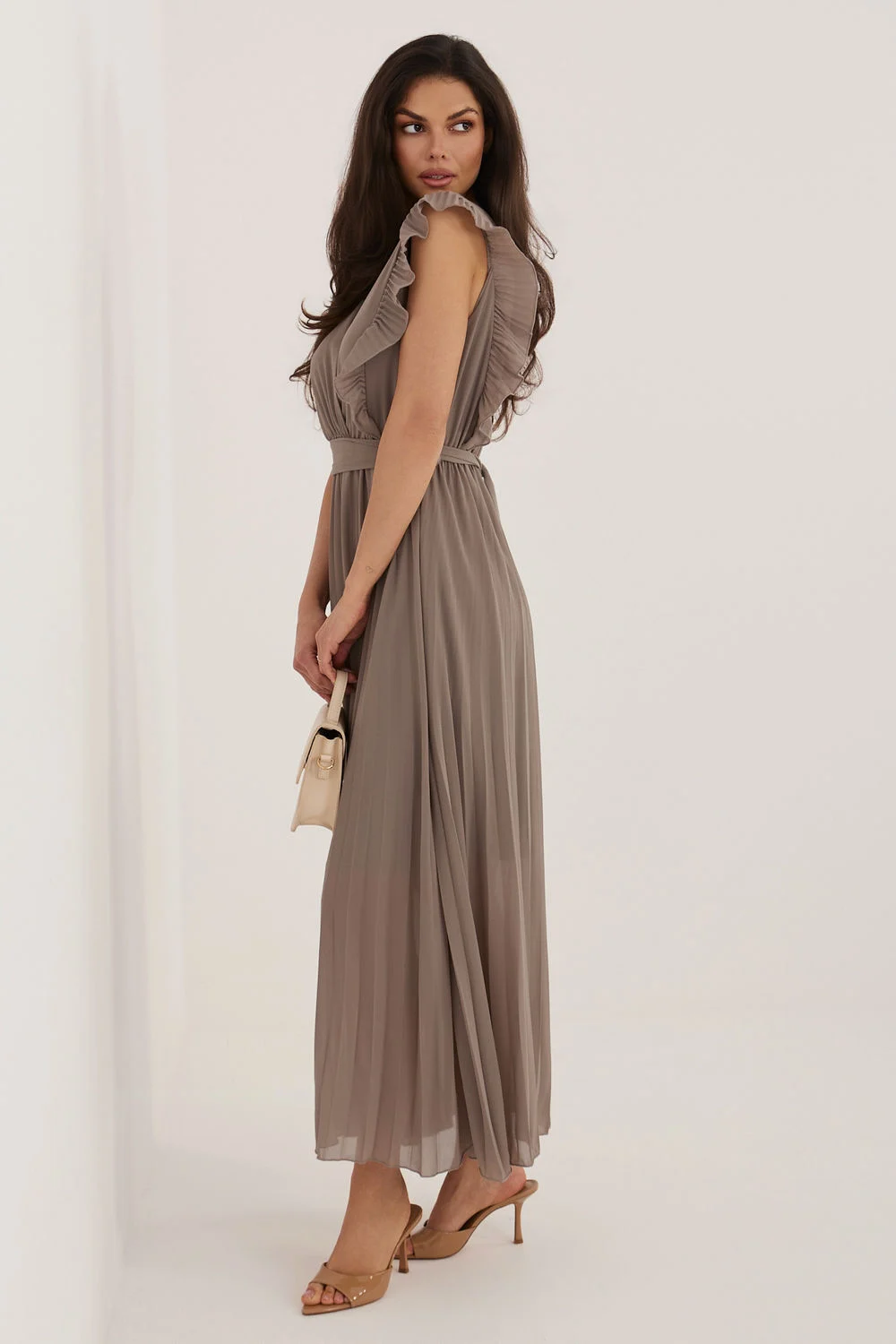 Robe de jour beige – Image 2