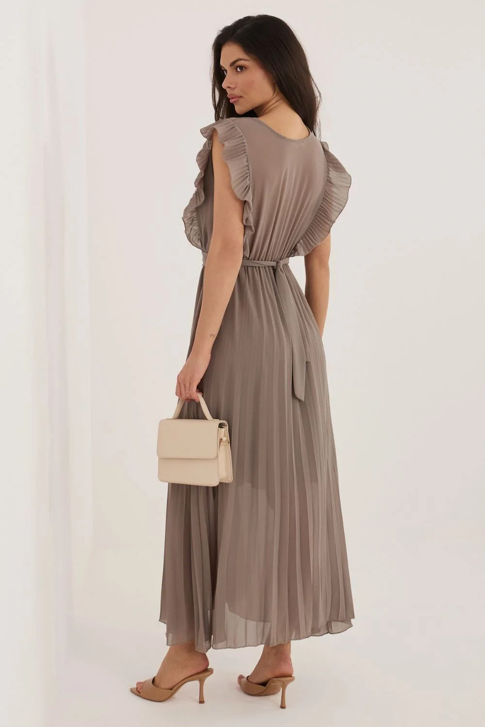 Robe de jour beige – Image 3