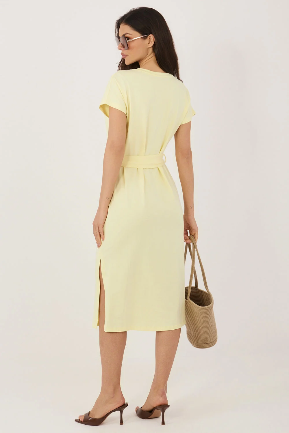 Robe de jour jaune – Image 2