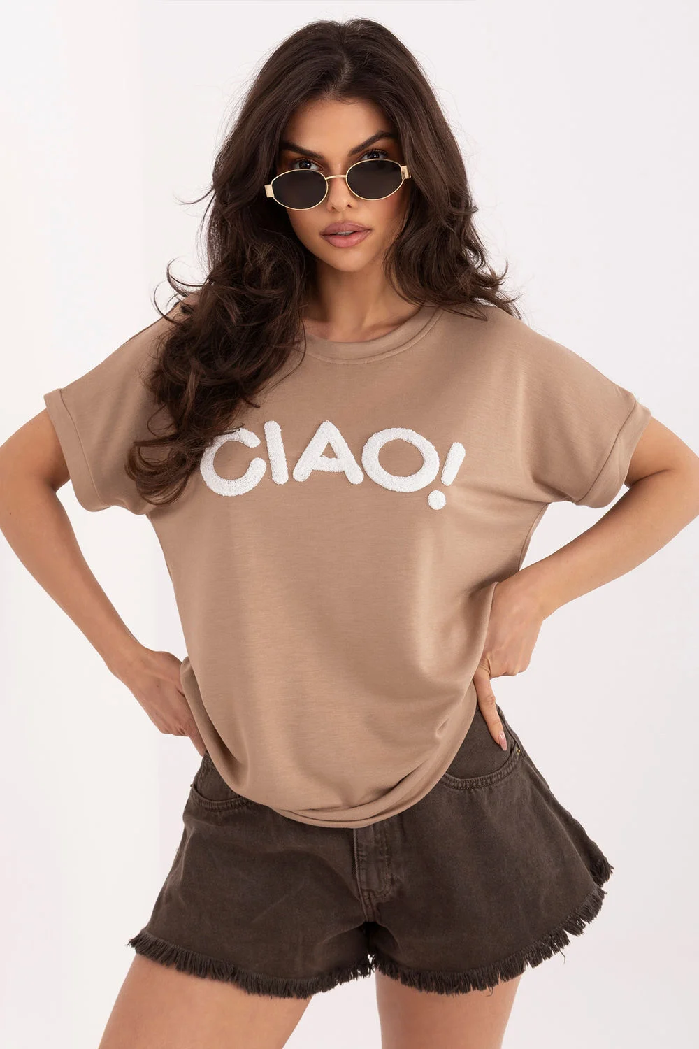Chemisier beige