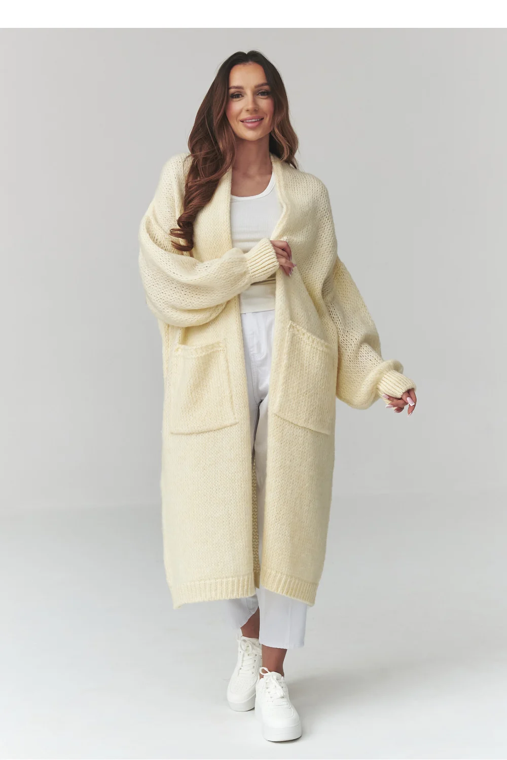 Cardigan jaune – Image 2
