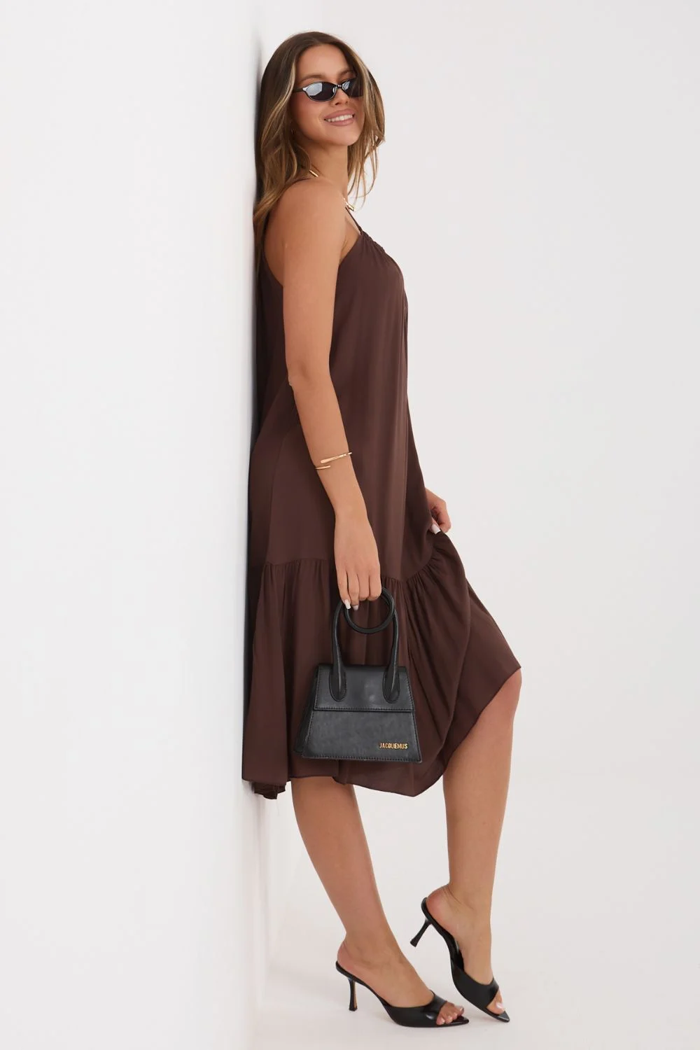 Robe de jour brune – Image 3
