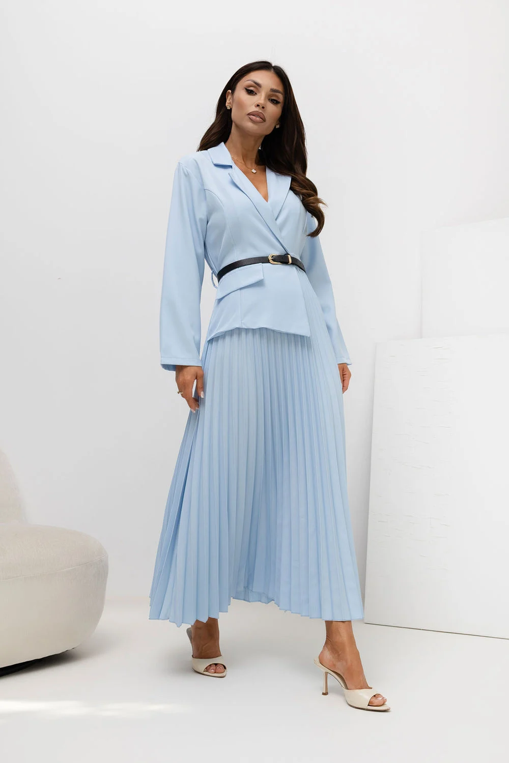 Robe de jour bleue – Image 2