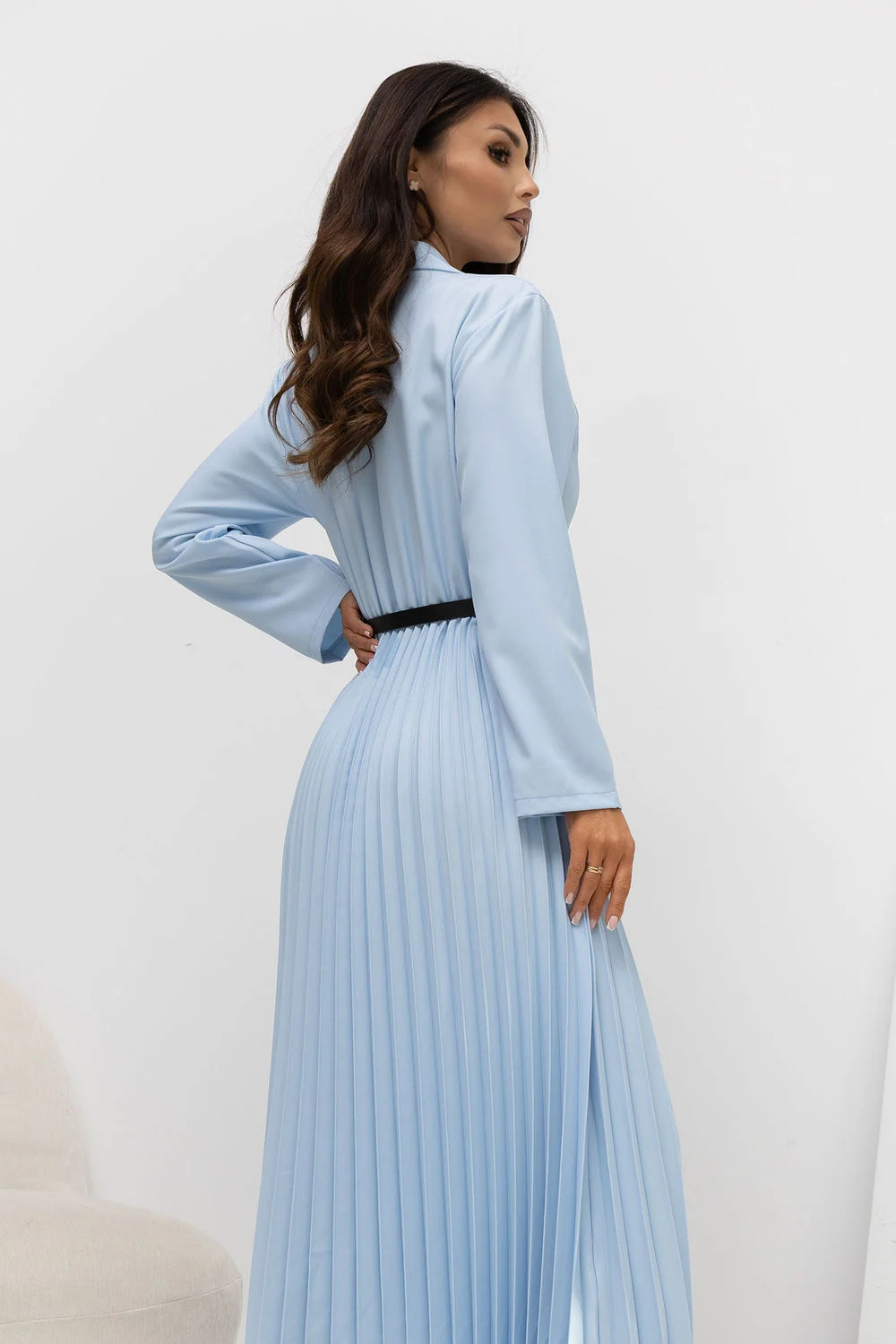 Robe de jour bleue – Image 3