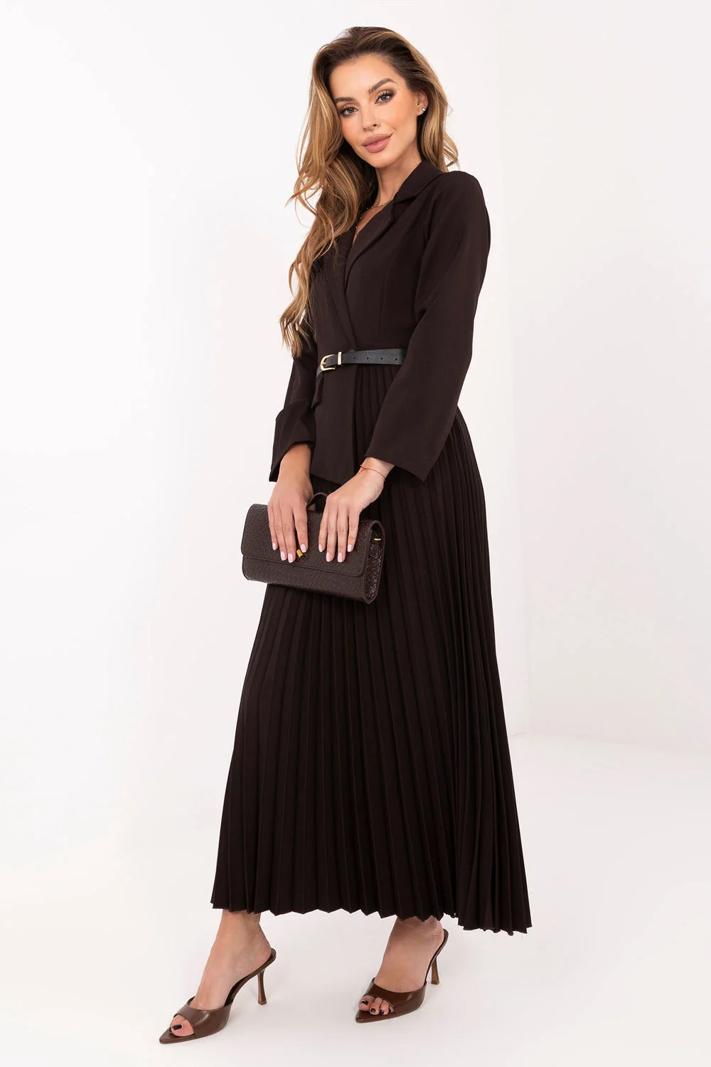 Robe de jour brune – Image 2