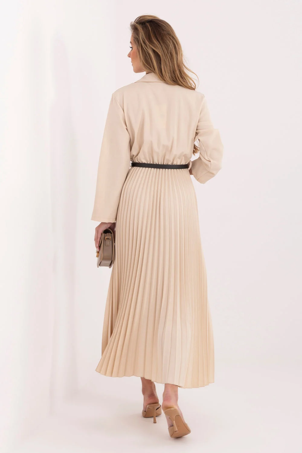 Robe de jour beige – Image 3