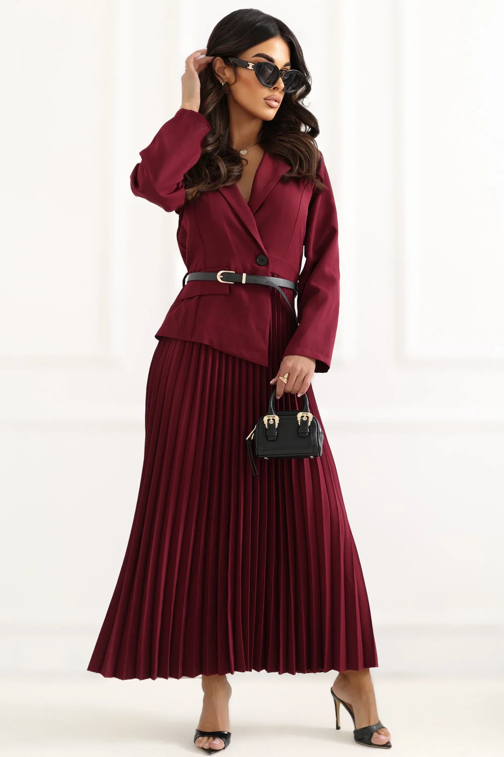 Robe de jour rouge – Image 2