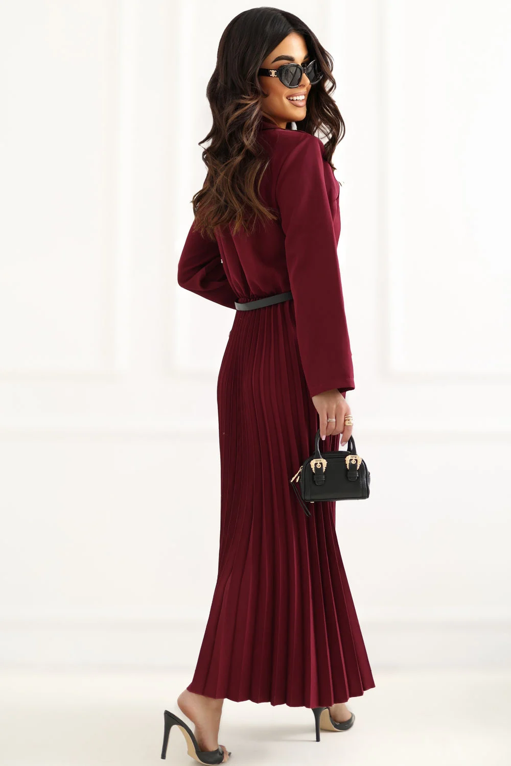 Robe de jour rouge – Image 3