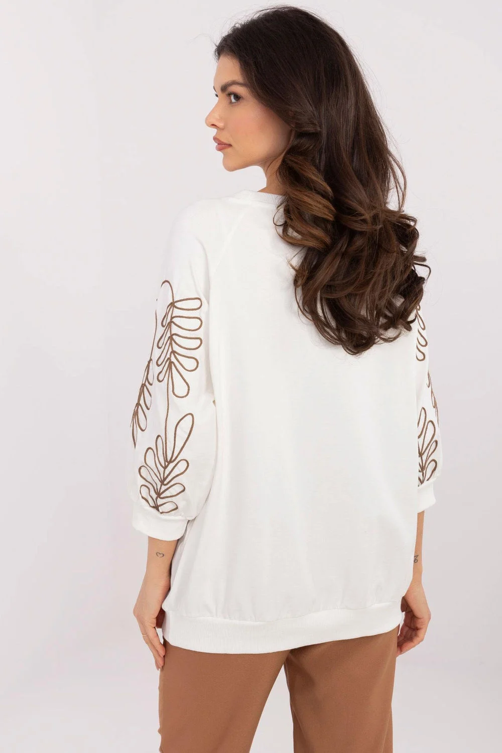 Sweatshirt beige – Image 3