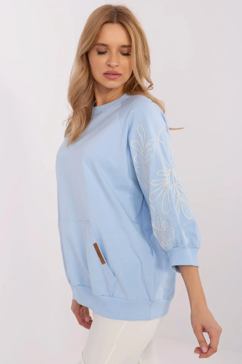 Sweatshirt bleu – Image 2