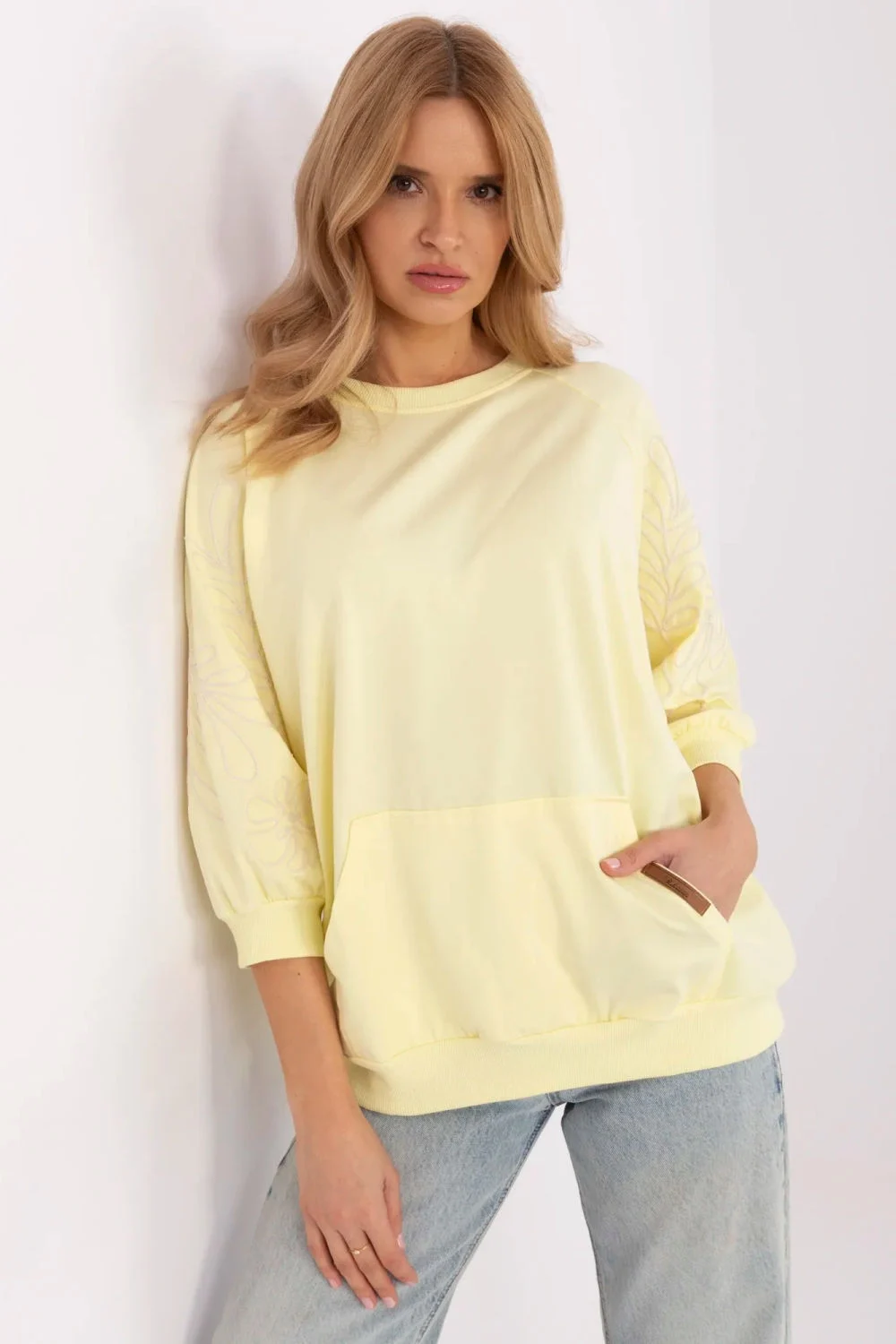 Sweatshirt jaune