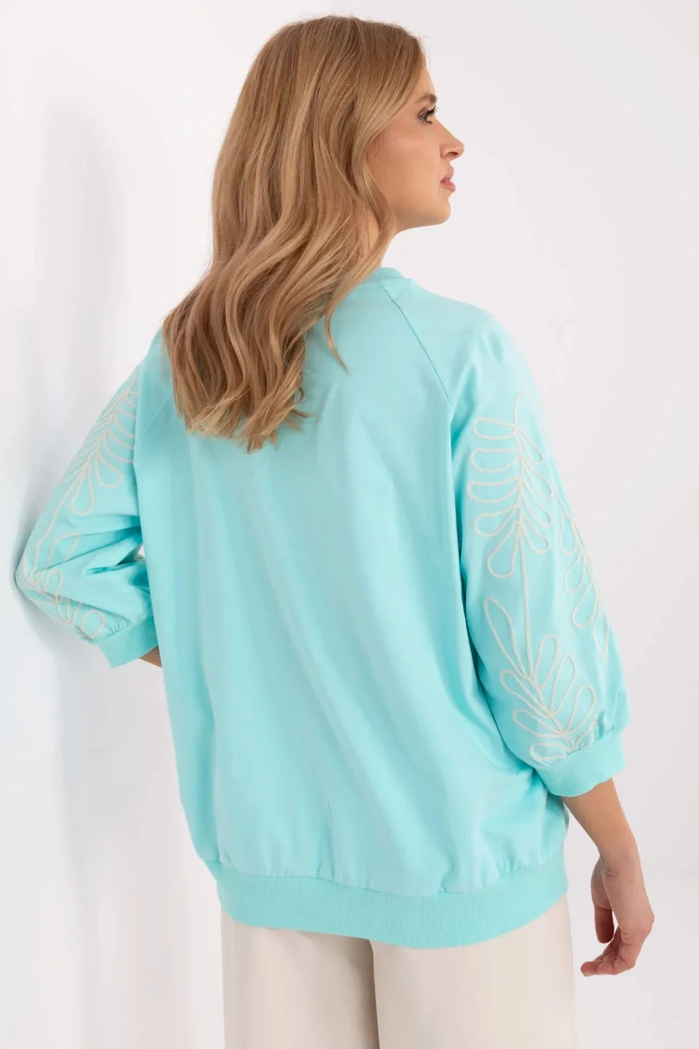 Sweatshirt vert – Image 2