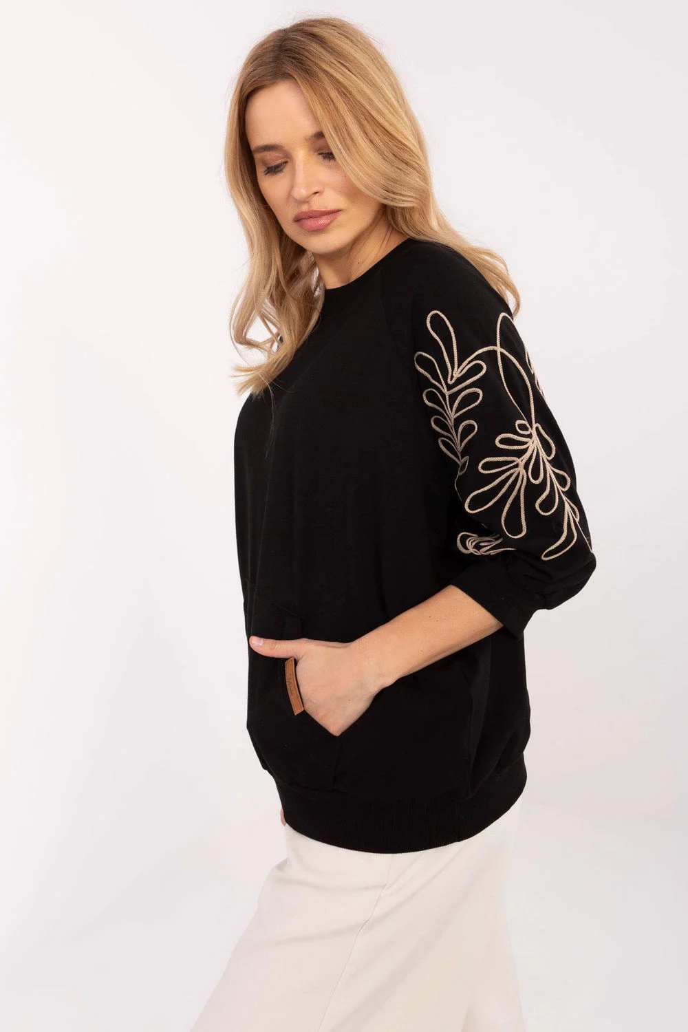 Sweatshirt noir – Image 2