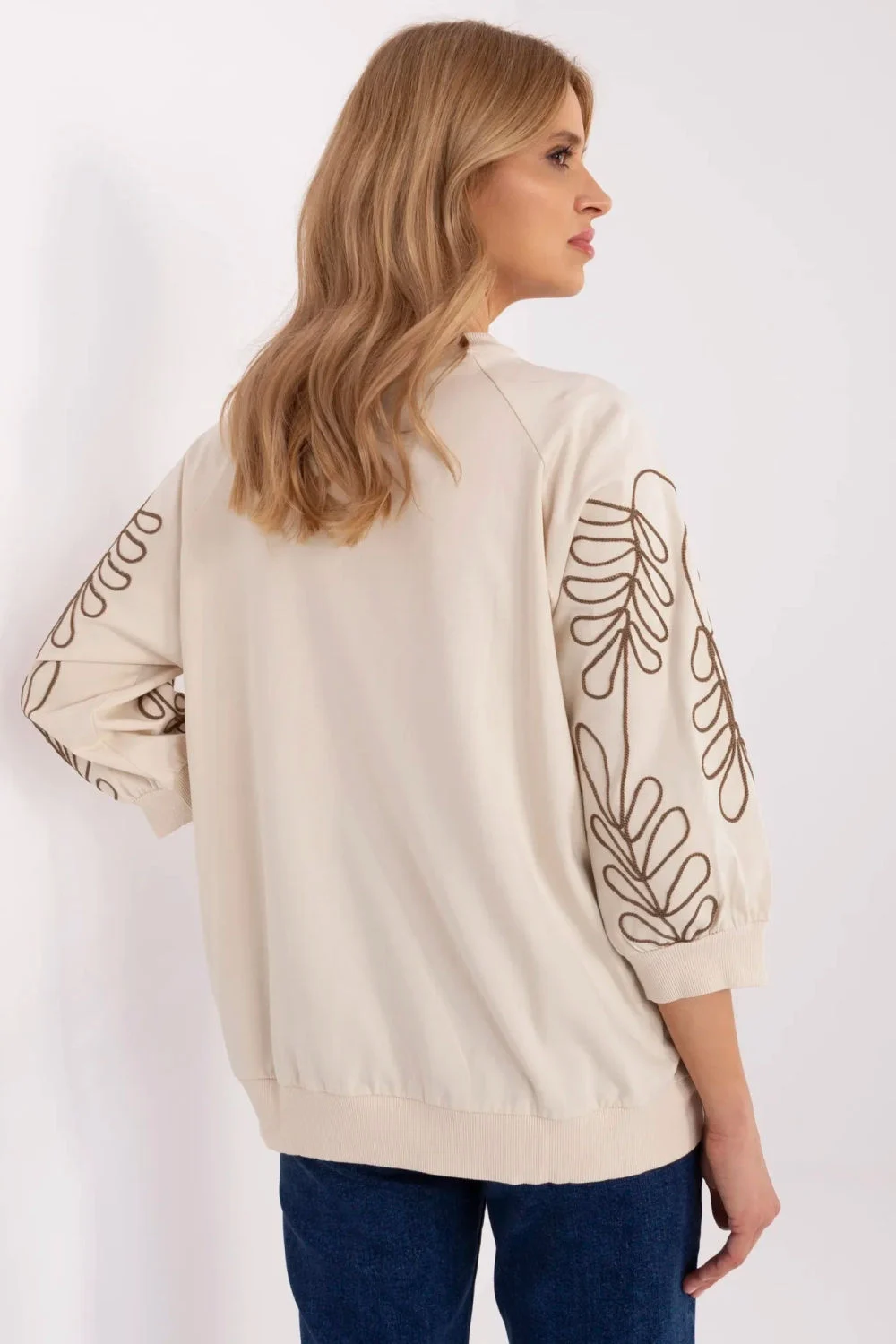 Sweatshirt beige – Image 3