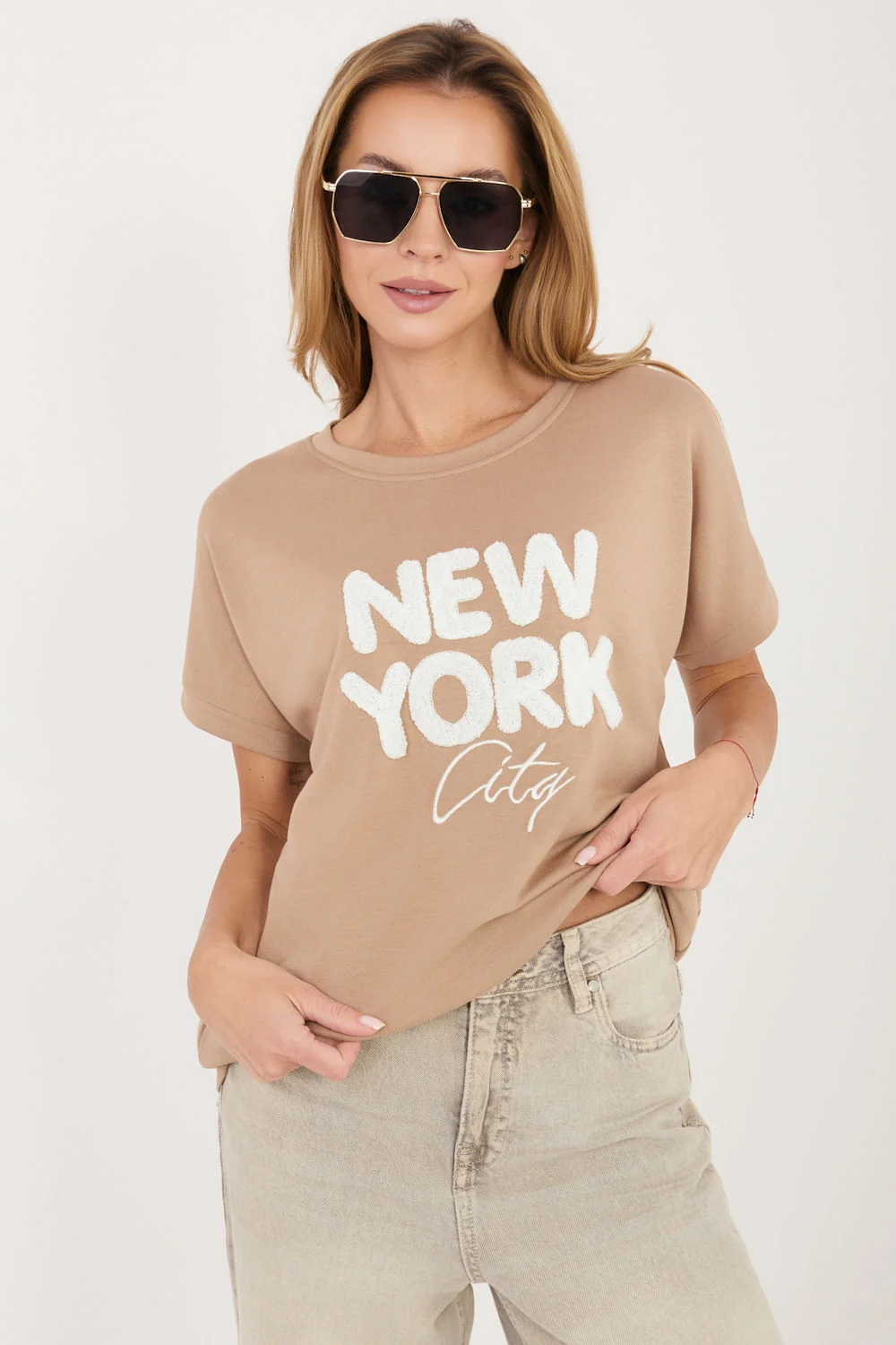 Chemisier beige